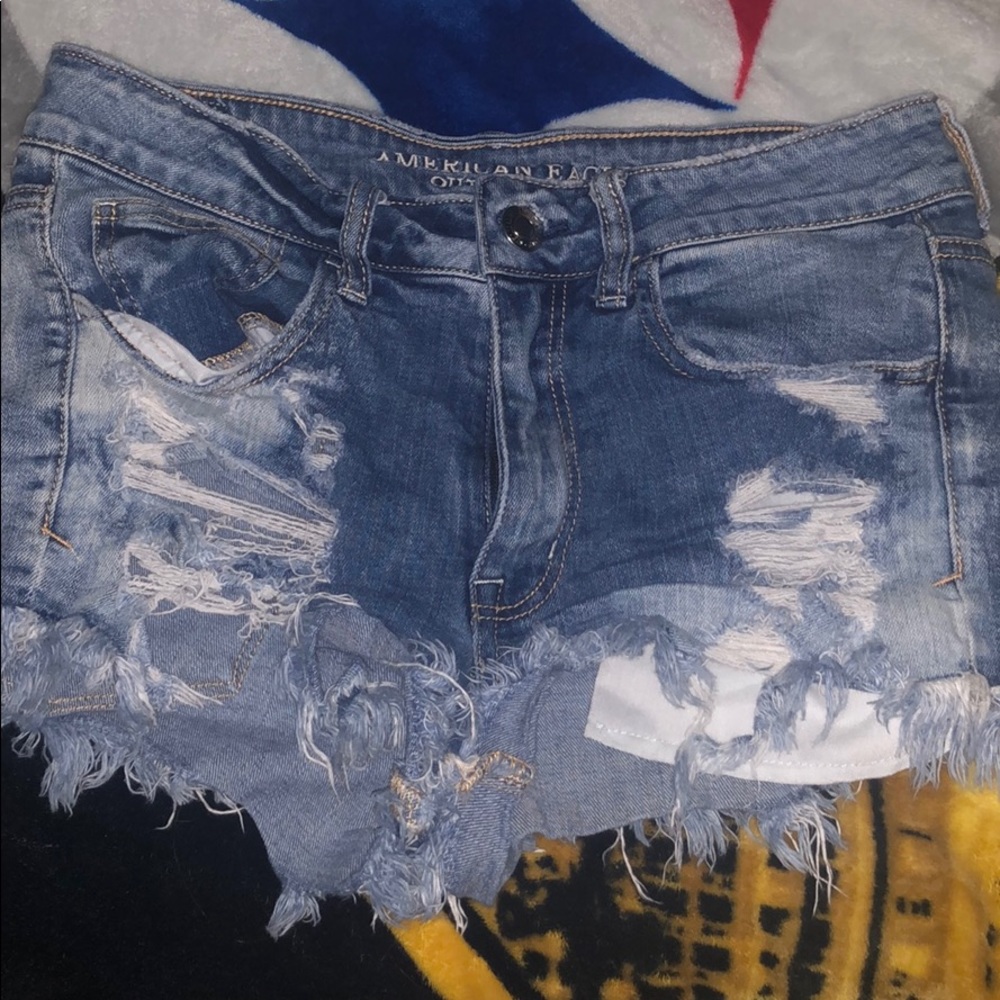 American Eagle high rise shorts size 6